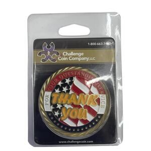 Challenge Coin Company CC-439 Appreciation Challenge Coin 50mm "Thank You"